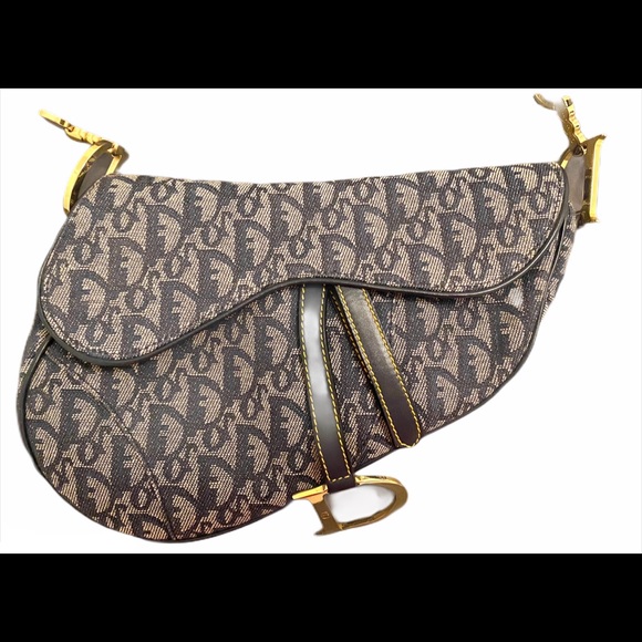 Dior Handbags - Vintage Dior Saddle Bag